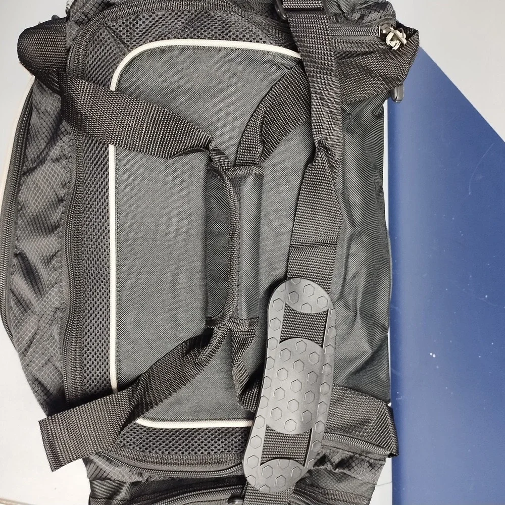 Acro-Bag Duffle Bag Mens Black‎ Gray Detachable Strap Classic Sports Gym Travel